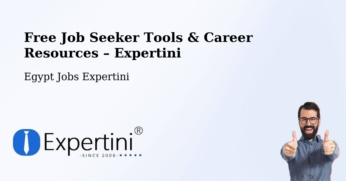 Free Job Seeker Tools & Career Resources – Maţāy - Maţāy, Egypt Jobs Expertini