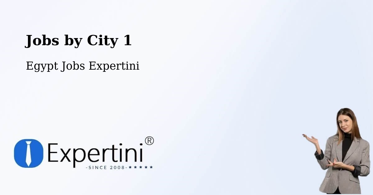 City Jobs in Egypt - Expertini