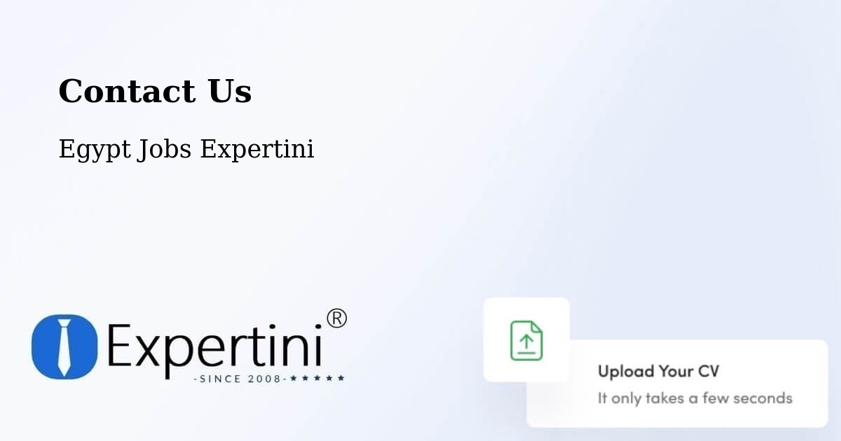 Contact Expertini – Maţāy - Egypt Jobs Expertini