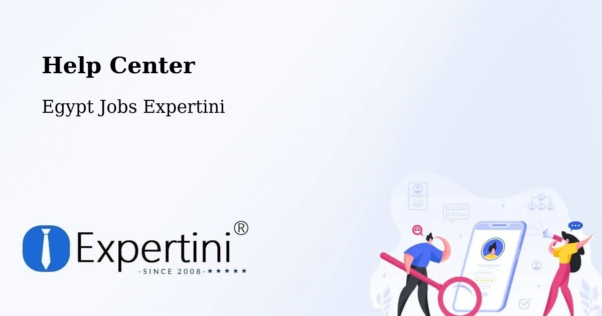 Help Center – Maţāy - Egypt Jobs Expertini
