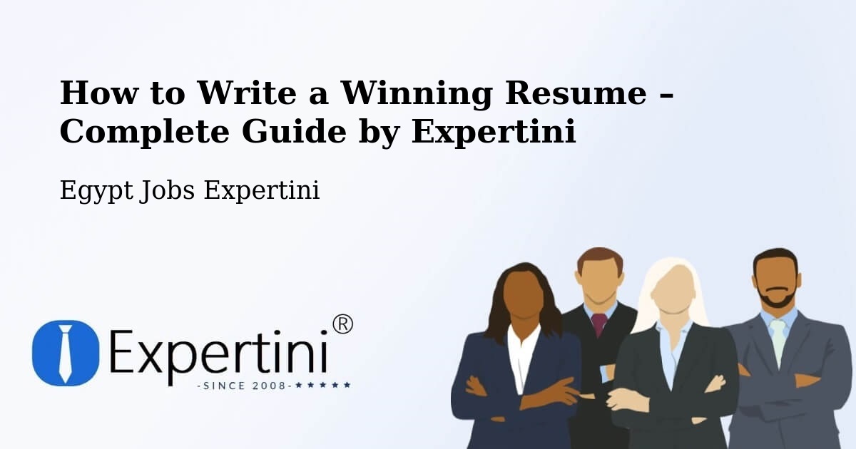 Resume Writing Guide for Job Seekers – Maţāy - Maţāy, Egypt Jobs Expertini